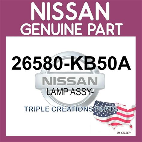 26580KB50A GENUINE NISSAN PATROL AND GT R R35 FOG DAYTIME LAMP 26580