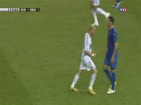 Coup De Boule De Zidane Sur Materazzi Vid O Dailymotion