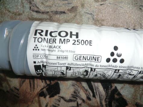 Ricoh 841040 Type MP2500E Toner Original Aficio Mp 2500 Mp 2500LN