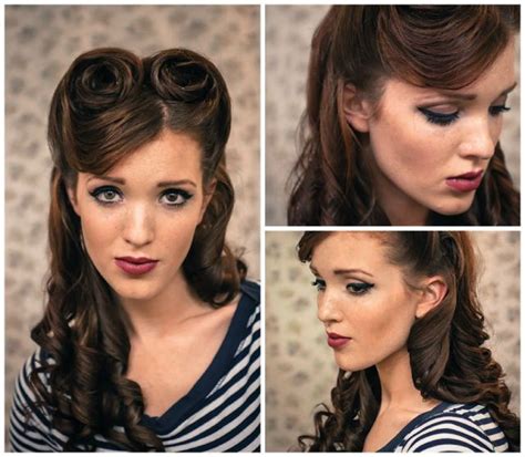 Retro Hairstyle Tutorials You Have To Try We Should Really Try Some Of These Jus Vintage