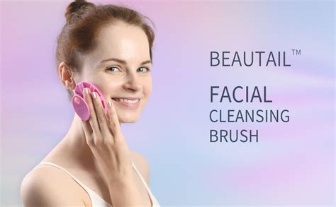 Beautail Silicone Face Scrubber Pack Manual Facial Cleansing Brush