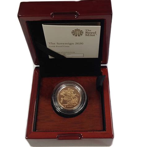 Proof Gold Sovereign 2020 Ats Bullion
