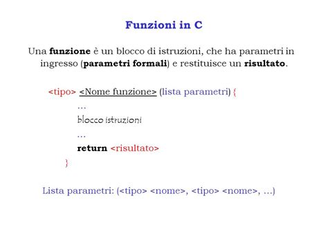 Corso Di Algoritmi E Strutture Dati APPUNTI SUL LINGUAGGIO C Ppt