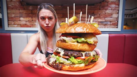 They Said This Challenge Was Too Easy Glasgows Supersized Burger Challenge Youtube