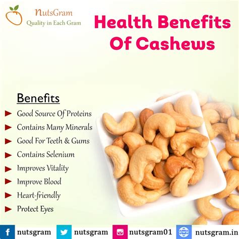 Health Benefits Of Cashews Artofit