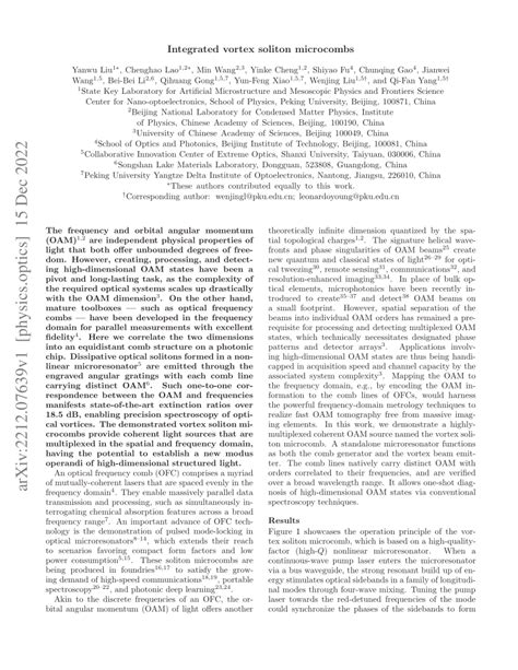 PDF Integrated Vortex Soliton Microcombs