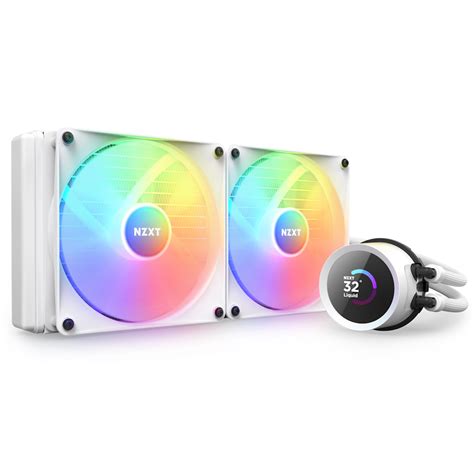 Buy Nzxt Kraken 280 Rgb 280mm Aio Liquid Cooler White Computech Store