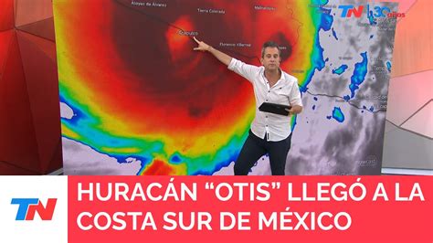 El huracán Otis se fortaleció a categoría 5 y tocará tierra en las