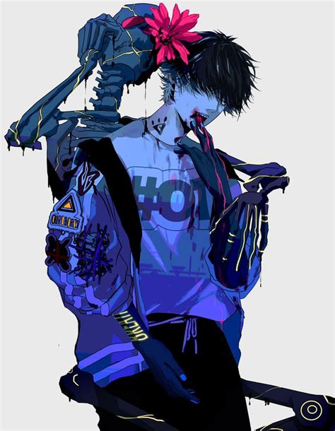 Twitter Cyberpunk Anime Character Art Anime Guys