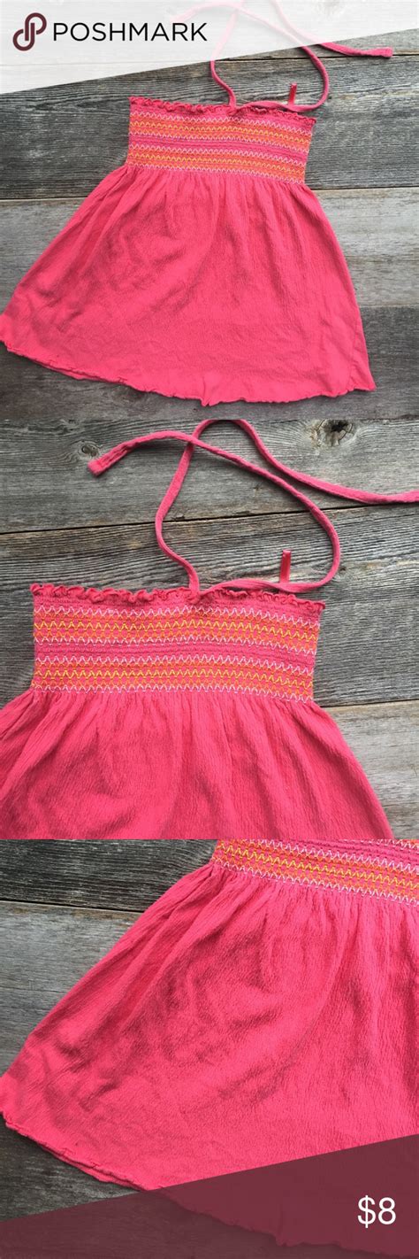 Sold Smocked Halter Smocking Two Piece Skirt Set Halter Top