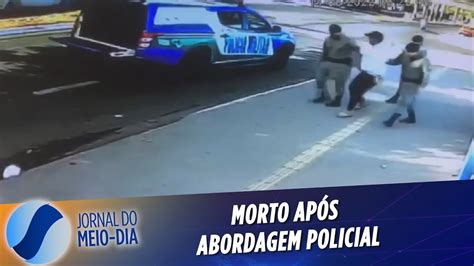 JMD 150822 Homem é encontrado mort0 após abordagem policial YouTube