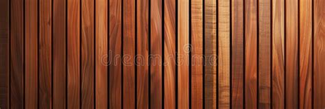 Wood Background Banner Panorama Texture Of Brown Wooden Panel Wall