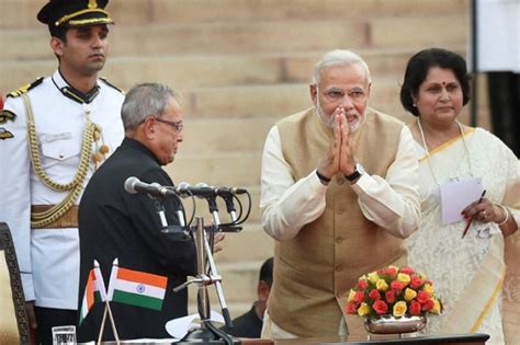 Photos Narendra Modi Sworn In As Indias 15th Prime Minister The Indian Express