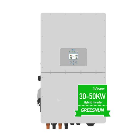 Solar Inverter 20kw 30kw Three Phase Solar System Hybrid Inverter Deye