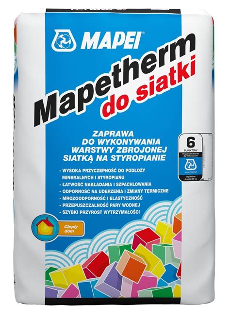 MAPETHERM Mapei Klej Do Siatki I Styropianu 25kg 7237914582