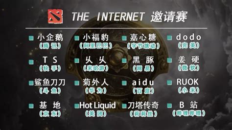 dota2互联网邀请赛全队名一览 单机游戏 教程之家