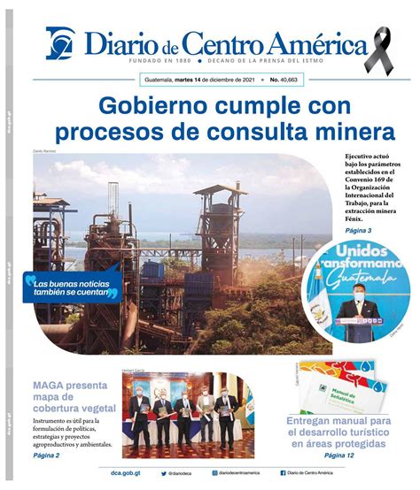 Edici N Del Diario De Centro Am Rica Del De Diciembre By Diario