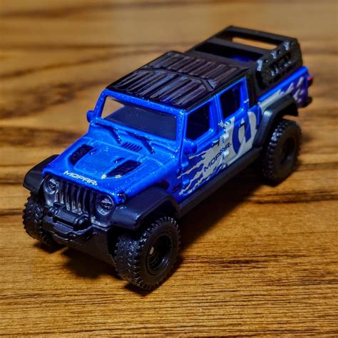 Amazon ホットウィール Hot Wheels カーカルチャー テラトレック 2020 ジープ グラディエイター 乗り物おもちゃ ミニカー 3歳から ブルー HRV91 ミニカー