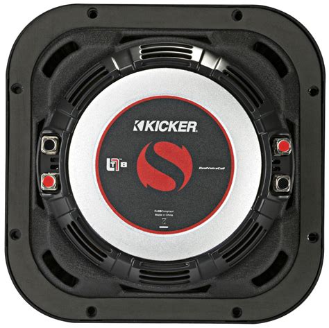 Kicker 46l7t82 Car Audio L7t Shallow Mount 8 Sub Square L7 Subwoofer