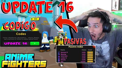 😱 Update 16 Anime Fighters Codes Roblox Actualizacion Nuevo Codigo