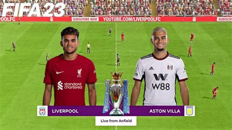 Fifa Liverpool Vs Aston Villa Premier League Ps Full