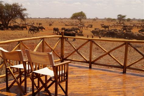 Ngutuni Lodge Tsavo Ost Nationalpark Keniareisen