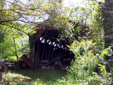 East Oriental Covered Bridge In Snyder County Pennsylvania