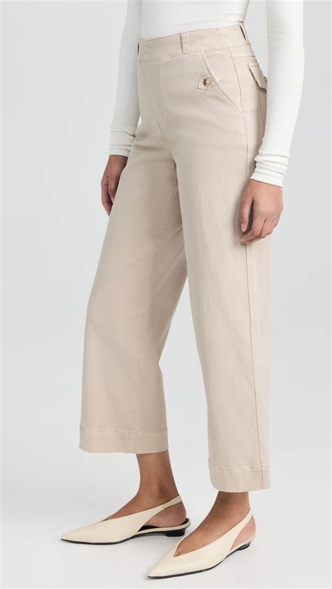 SPANX Stretch Twill Wide Leg Pants Shopbop