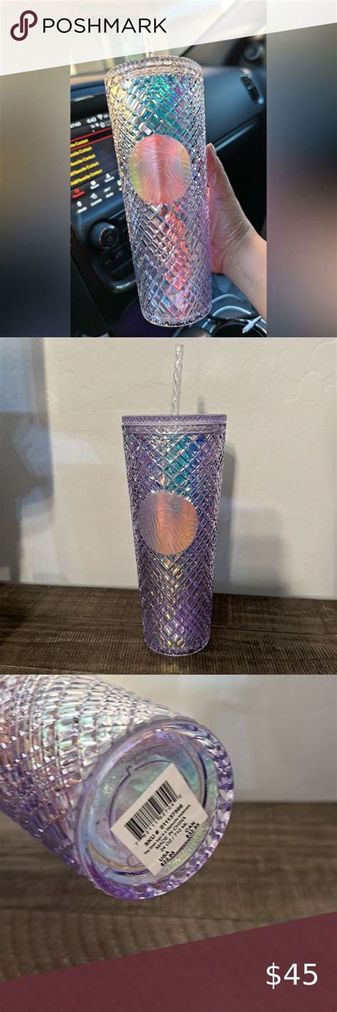 Starbucks Unicorn Jeweled Iridescent Venti Tumbler Holiday 2022