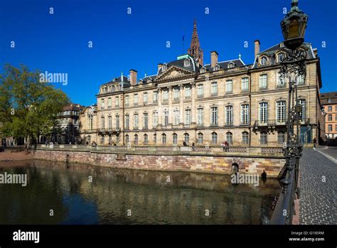 Palais Rohan Rohan Palace Strasbourg Alsace France Europe Stock