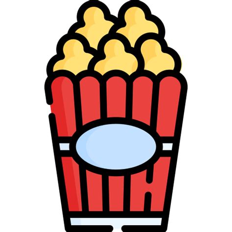 Pop Corn Special Lineal Color Icon