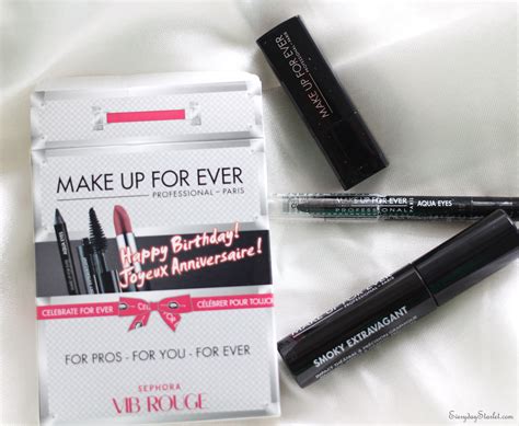 Birthday Sephora gift – Everyday Starlet