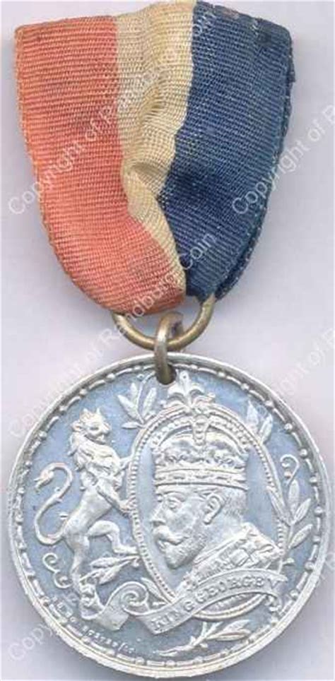 1911 King George V Coronation Medal with Ribbon