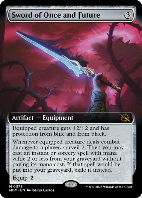 Sword of Once and Future | March of the Machine Variants | Standard ...