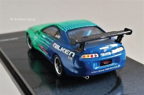 Tarmac Works 1 64 Toyota Supra FALKEN Hobbies Toys Toys Games