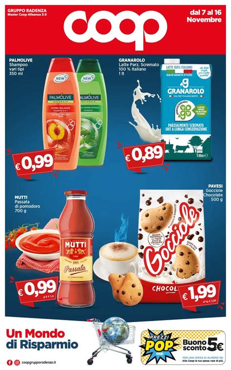 Nuovo Volantino Coop Sconti E Promozioni Dal Al Novembre