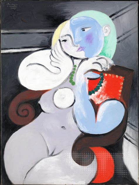 Nude Woman In A Red Armchair Pablo Picasso 1932 Tate Images