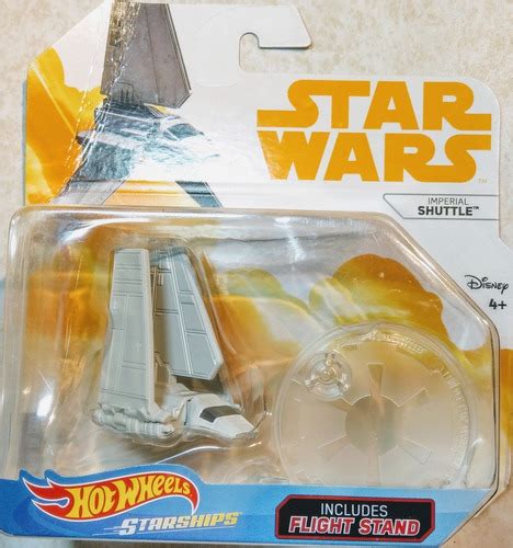 Imperial Shuttle Star Wars Hot Wheels Solo Starships Ftt