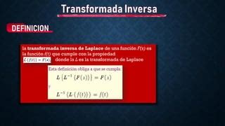 Matematicas 4 Transformadas De Laplace PPT