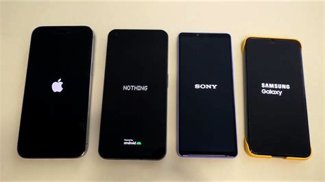 Iphone Pro Max Vs Nothing Phone Vs Sony Xperia Vs Samsung Galaxy