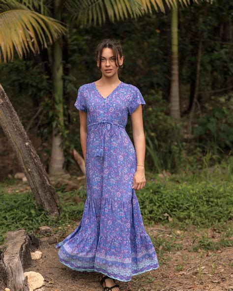 Dress Hs P Nola Maxi Sugar Plum Naked Gypsy