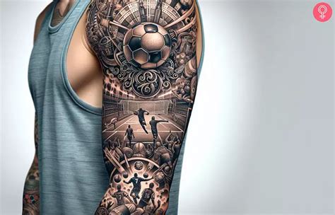 8 Bold Football Tattoo Designs For The Love Of The Game