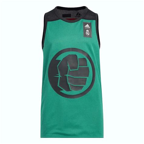 Camiseta Real Madrid X Marvel Avengers Junior Baloncesto Adidas