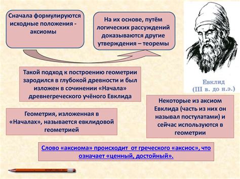 Аксиома параллельных прямых - презентация онлайн