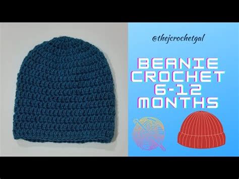 How To Crochet A Simple Baby Beanie For Months Beanie Crochet To