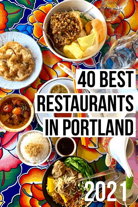 The 40 Best Restaurants In Portland Oregon 2020 Update