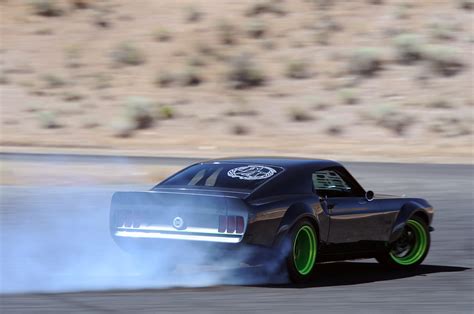 Vaughn Gittin Jr S 1969 RTR X Mustang Smoking Tires Muscle Cars News