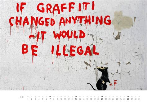 Banksy Kalender Spiralbindung Buch Bild Gisela Weber Nachf Kg