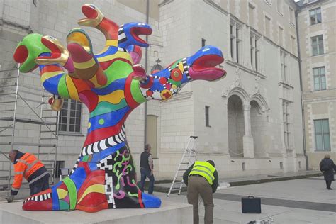 L Arbre aux serpents de Niki de Saint Phalle est de retour à Angers