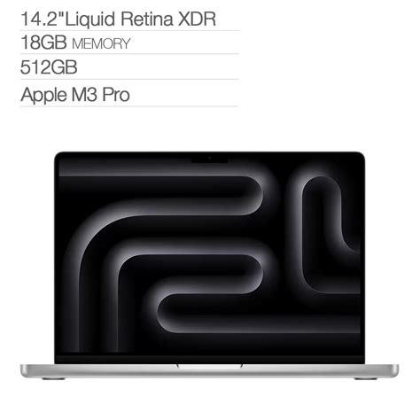 Apple Macbook Pro 14吋 搭配 M3 Pro 晶片 11 核心 Cpu 14 核心 Gpu 512gb Ssd 銀色